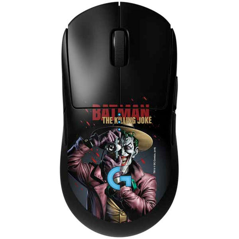 DC Comics The Joker Killing Joke Cover Art by Brian Bolland G Pro Wireless Gaming Mouse Skin